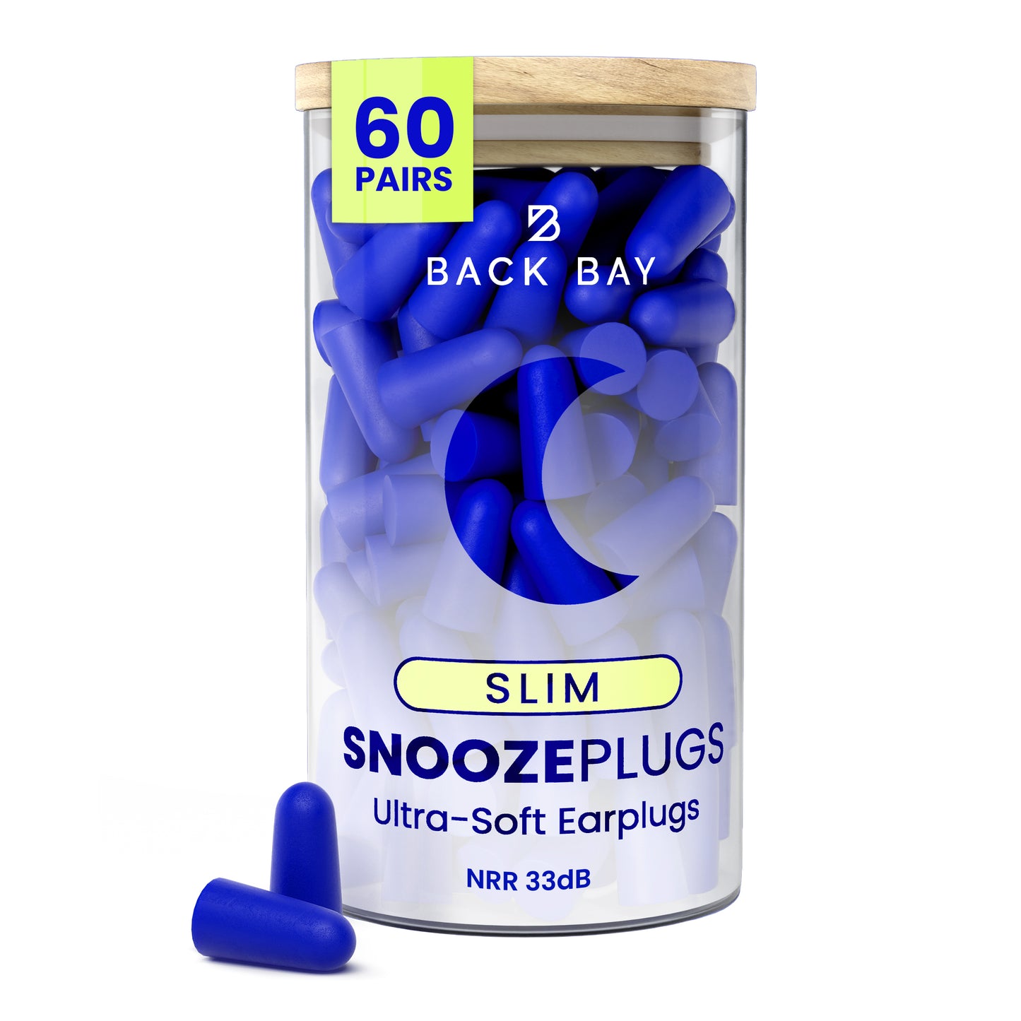 SnoozePlugs Slim - Small Earplugs for Small Ear Canals