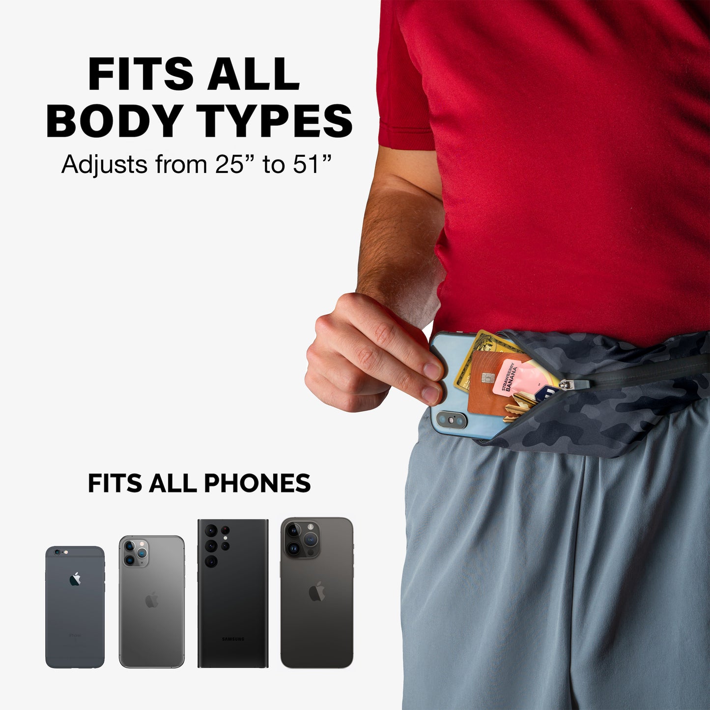 Slim Running Belt