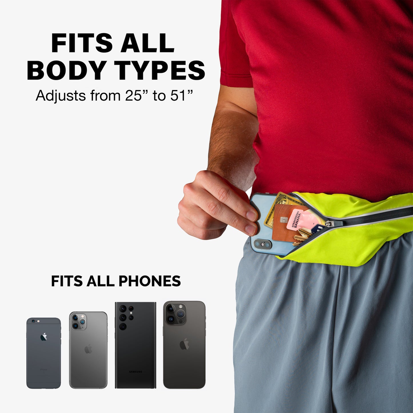 Slim Running Belt