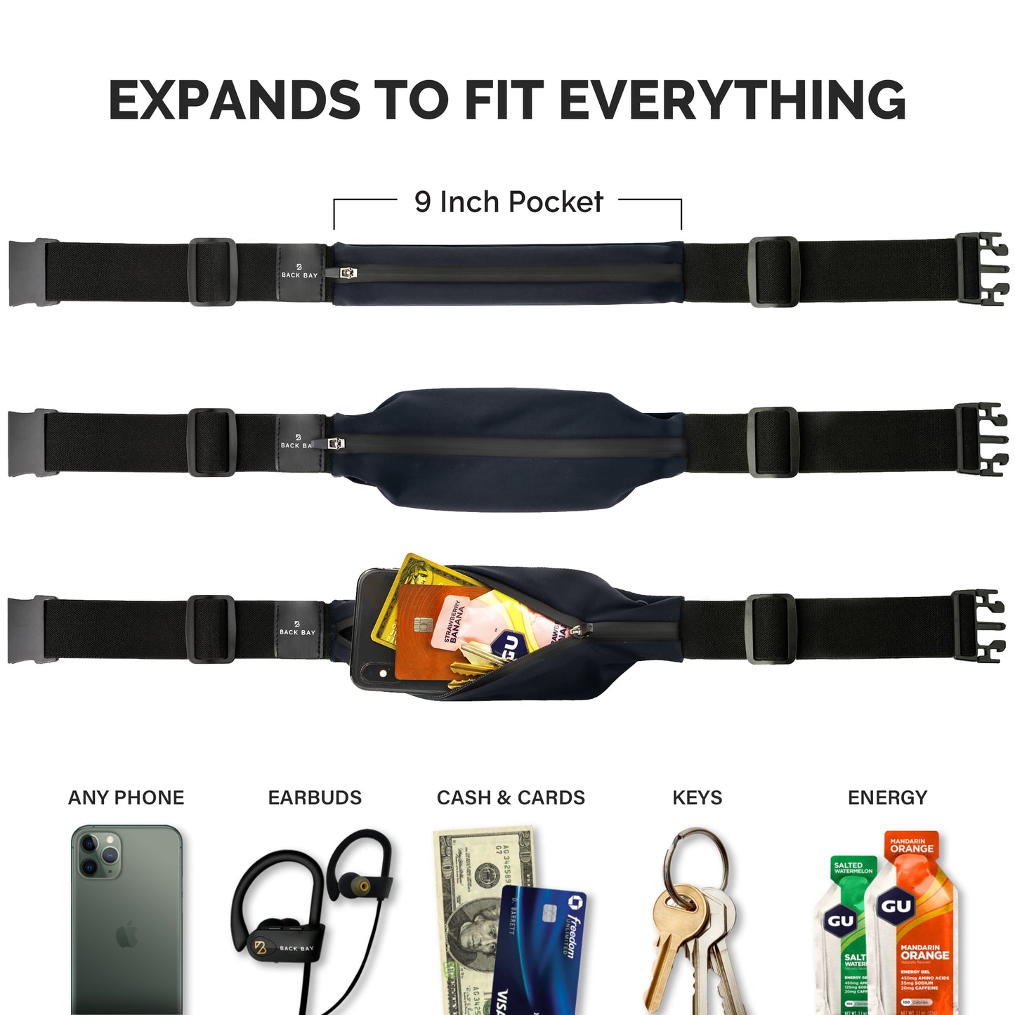 Slim Running Belt