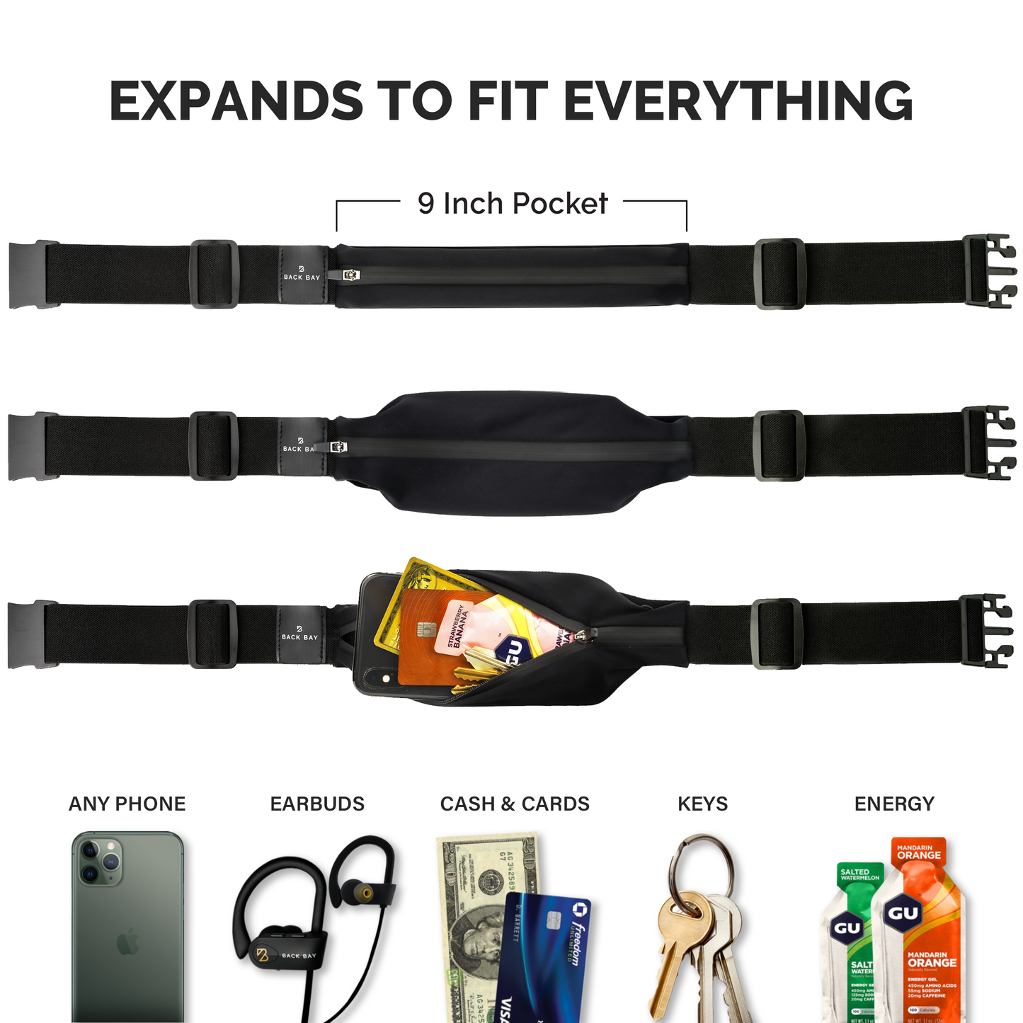 Slim Running Belt