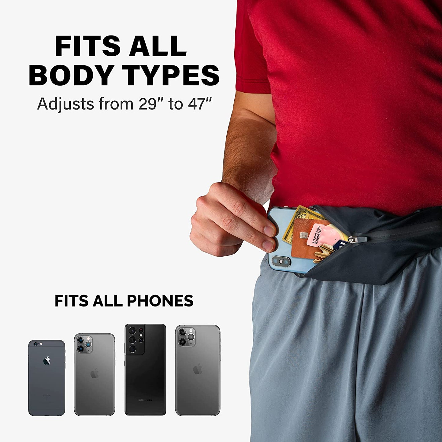 Slim Running Belt