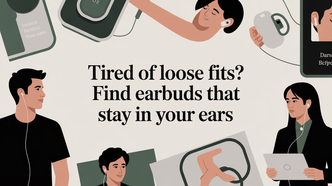 Tired of Loose Fits? Find Earbuds That Stay In Your Ears