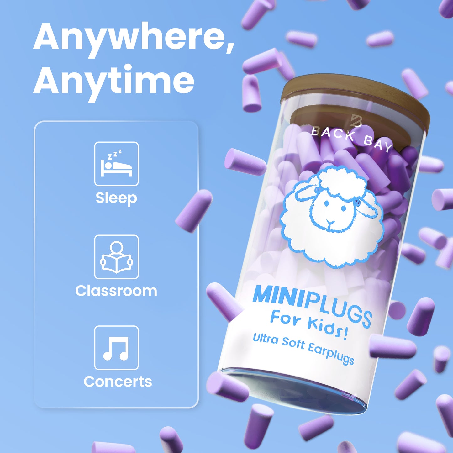 MiniPlugs - Earplugs for Kids