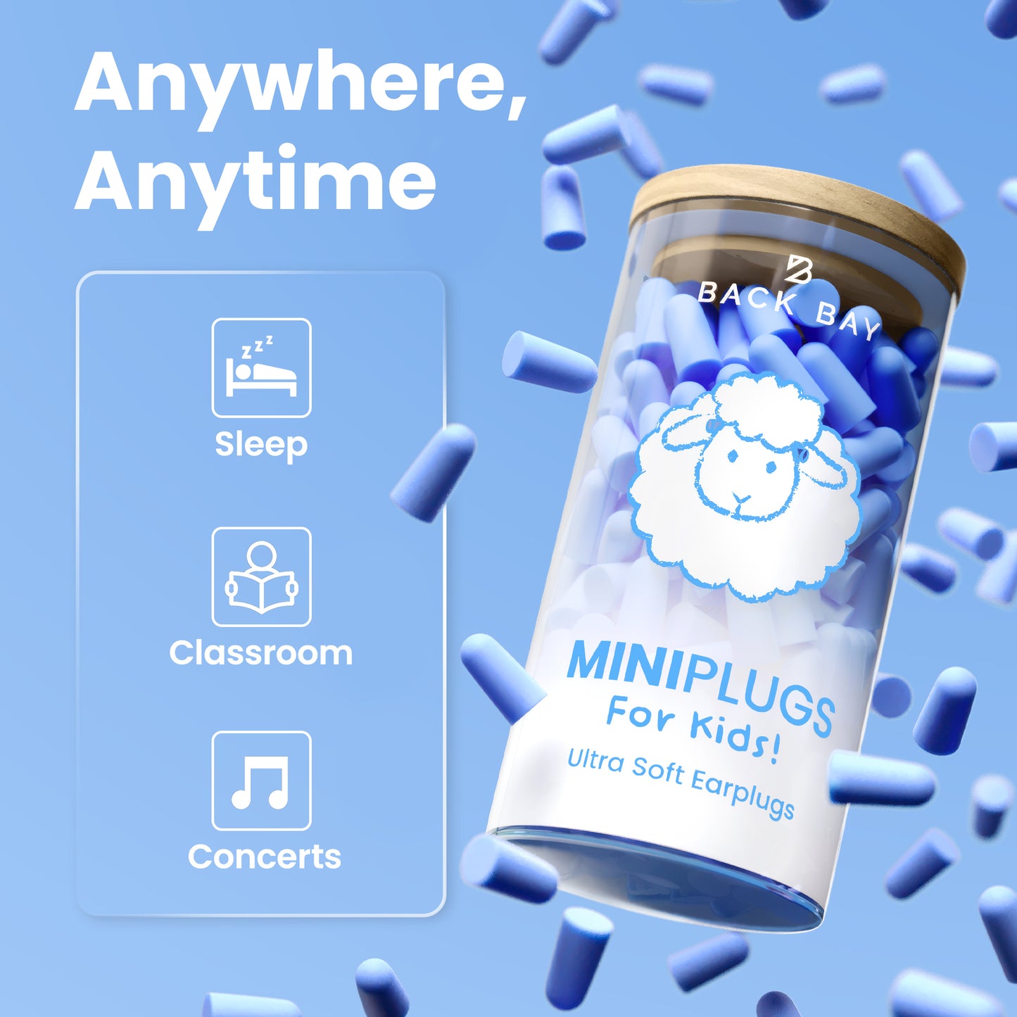 MiniPlugs - Earplugs for Kids