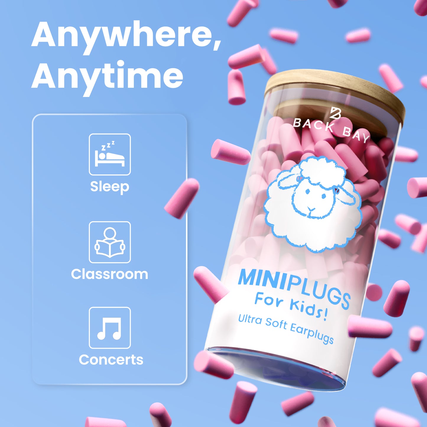 MiniPlugs - Earplugs for Kids