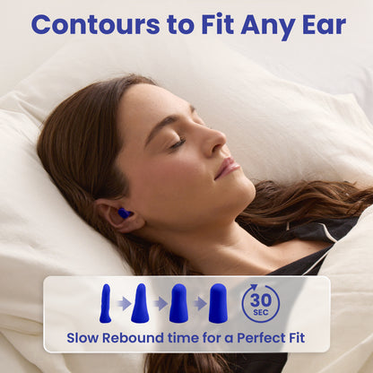 SnoozePlugs Slim - Small Earplugs for Small Ear Canals