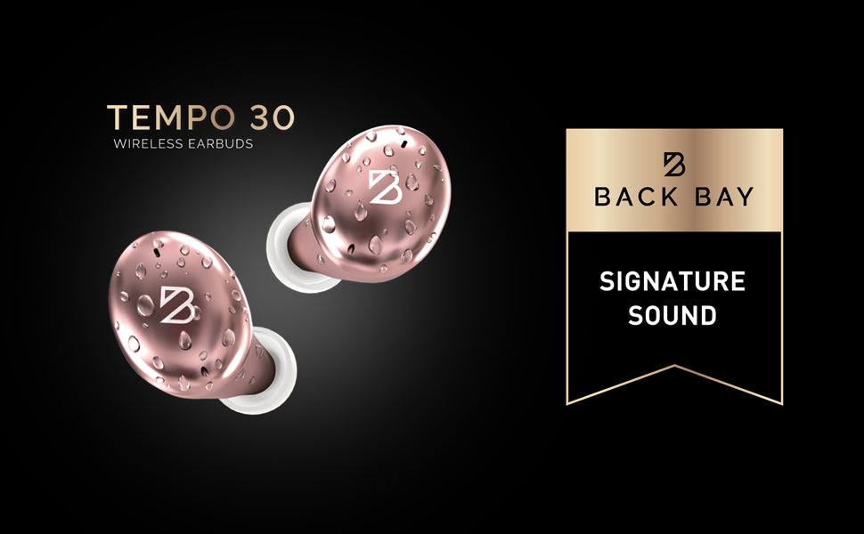 Back Bay Tempo 30 y Runner 60 Auriculares inalámbricos Bluetooth deportivos  para correr, auriculares impermeables con batería de larga duración