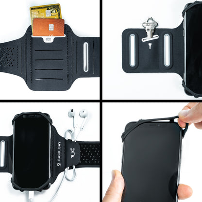 Back Bay Brand - Endurance 360° Running Armband_Pockets 