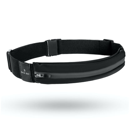 Slim Running Belt - Black – Back Bay Brand
