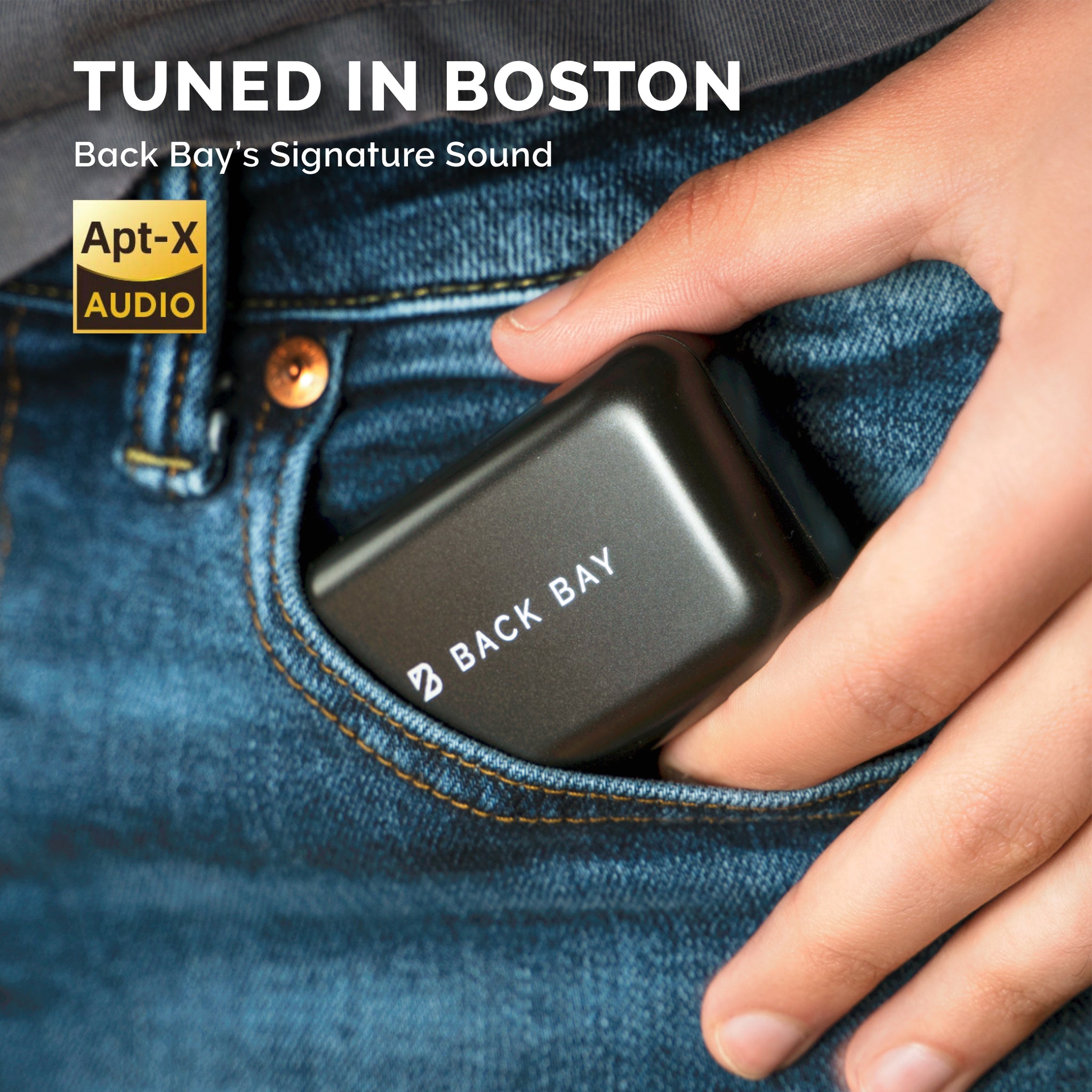 Duet 50 Pro 130 Hours of Battery Life, Truly Wireless Earbuds Back