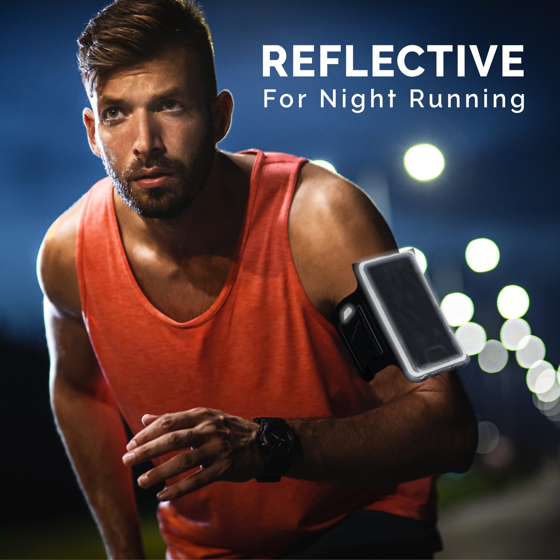 Back Bay Brand - Endurance Running Armband_Night Running