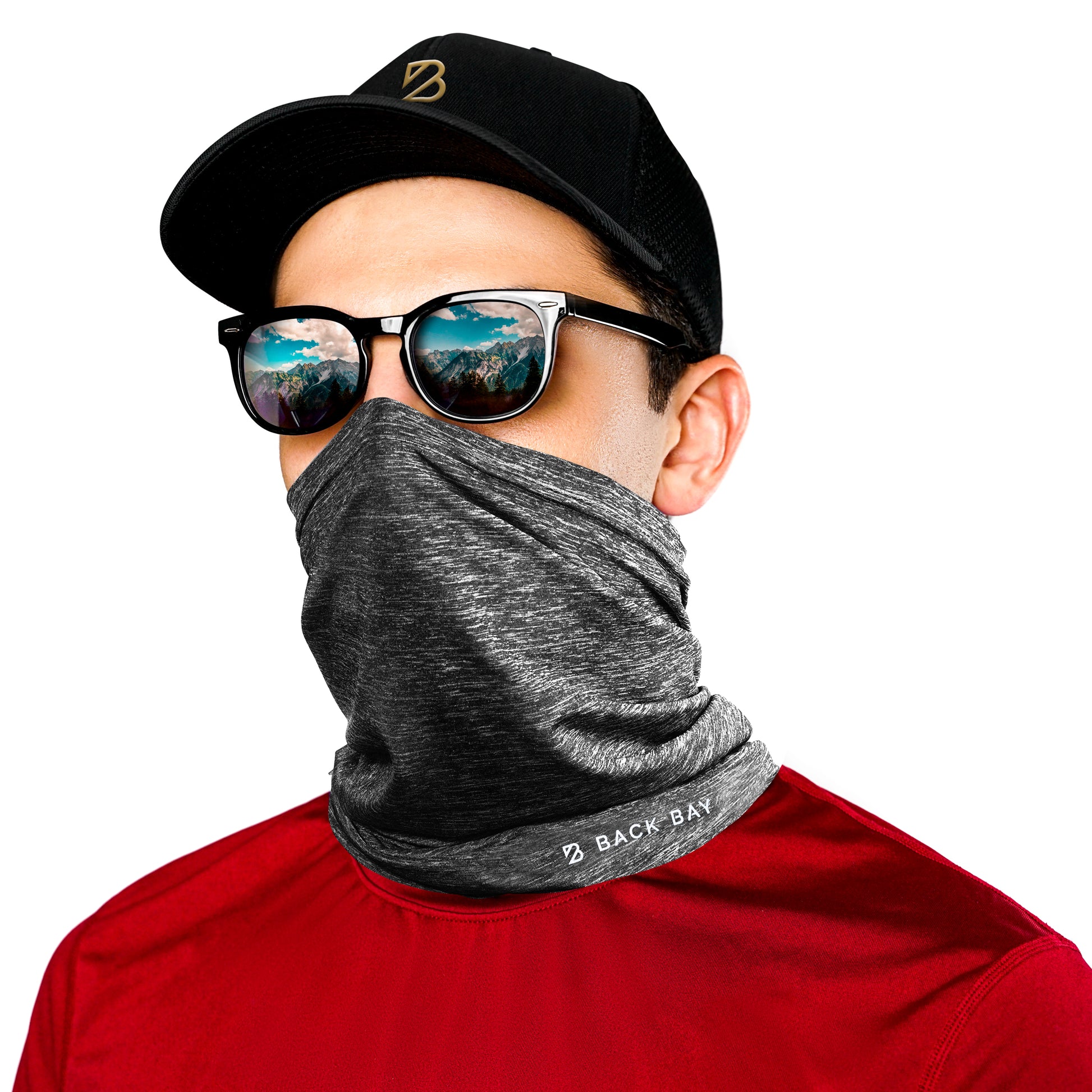 Back Bay Brand - Neck Gaiter Heather Gray